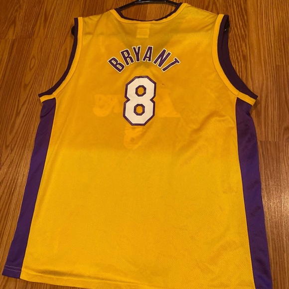 Vintage Los Angeles Lakers Kobe Bryant Jersey Size Youth XL - Picture 2 of 2